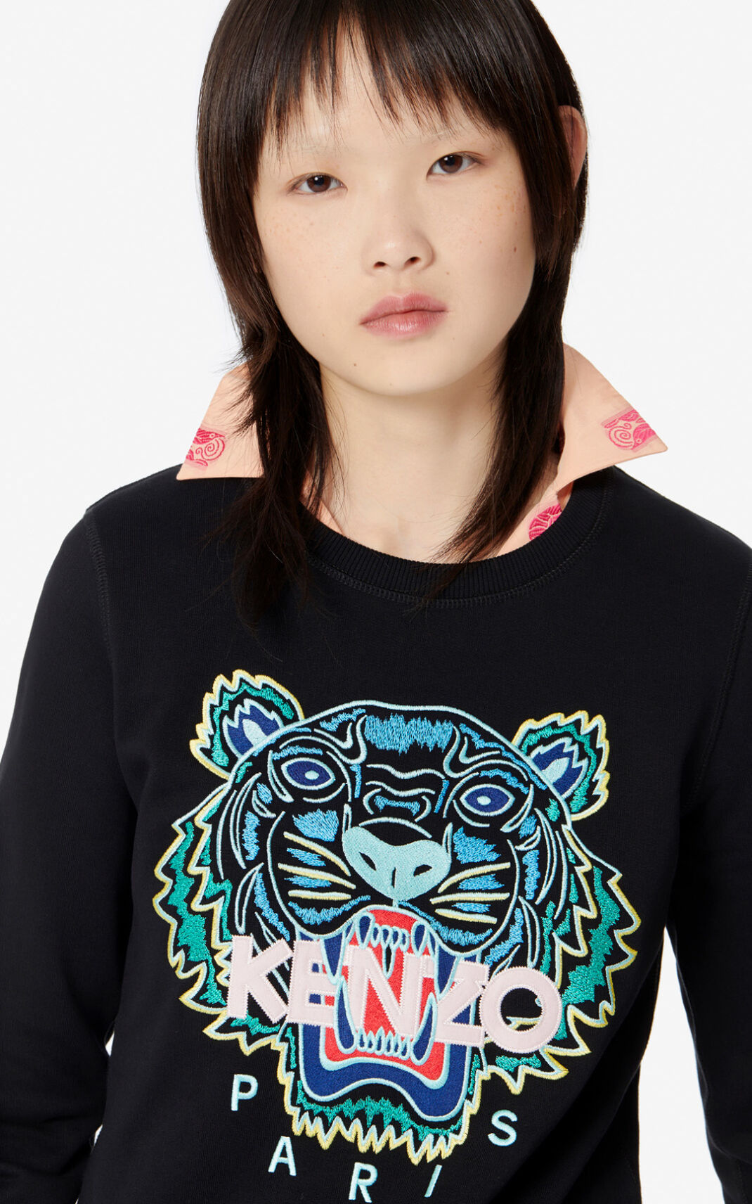 Sweat Kenzo Femme Tiger Noir NBMDW-3250